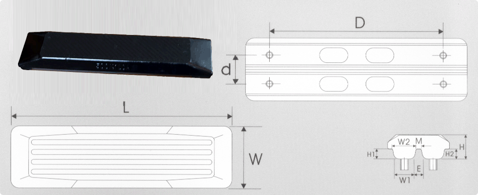 Bolt On Rubber Pad count(title) Bolt On Rubber Pad