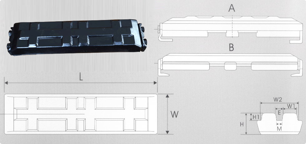 Clip on Rubber Pad count(title) Clip on Rubber Pad