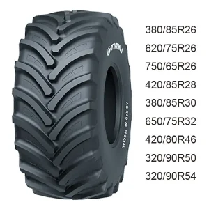 TIANLI AG RADIAL SPECIAL Harvester Tires 380/85R30 650/75R32 420/80R46 320/90R50 320/90R54