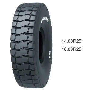 TIANLI TUE666+ Radial OTR Tire 14.00R25 16.00R25 Wide Body Dump Truck