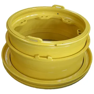 Custom drilling pattern heavy wheel rim